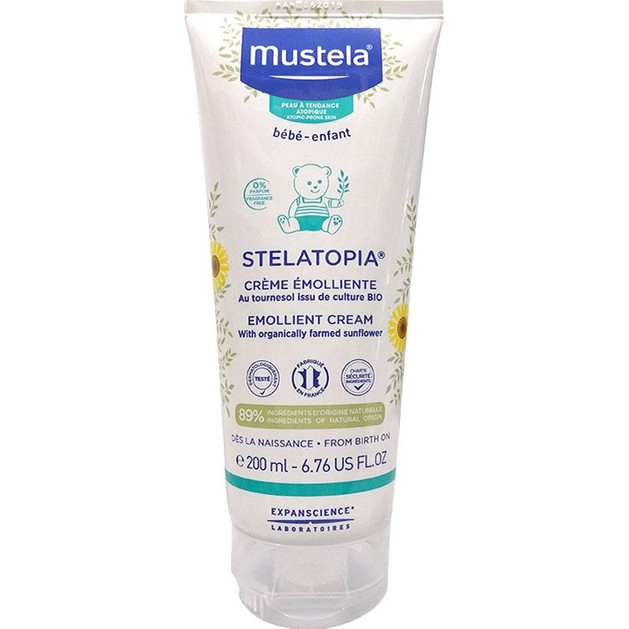 Mustela Stelatopia Emollient Cream Κρέμα για Μωράκια Κατά του Κνησμού 200ml Mustela Stelatopia Emollient Cream Κρέμα για Μωράκια Κατά του Κνησμού 200ml