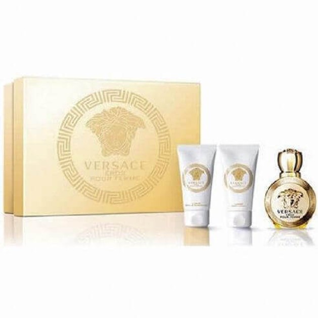 Versace Eros Pour Femme Set Eau De Parfum 50ml+Body Lotion 50ml +Bath Shower Versace Eros Pour Femme Set Eau De Parfum 50ml+Body Lotion 50ml +Bath Shower