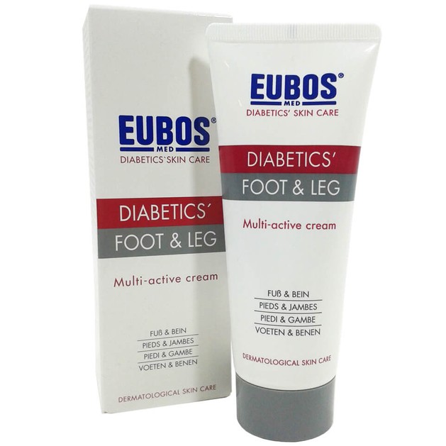 Eubos Diabetics Foot & Leg Multi-Active Cream Κρέμα Ποδιών, Εντατική και Παρατεταμένη Ενυδάτωση, Κατάλληλη για Διαβητικούς 100ml Eubos Diabetics Foot & Leg Multi-Active Cream Κρέμα Ποδιών, Εντατική και Παρατεταμένη Ενυδάτωση, Κατάλληλη για Διαβητικούς 100ml