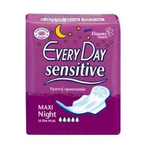 EveryDay Sensitive Ultra Plus Maxi Night 10τεμ. EveryDay Sensitive Ultra Plus Maxi Night 10τεμ.