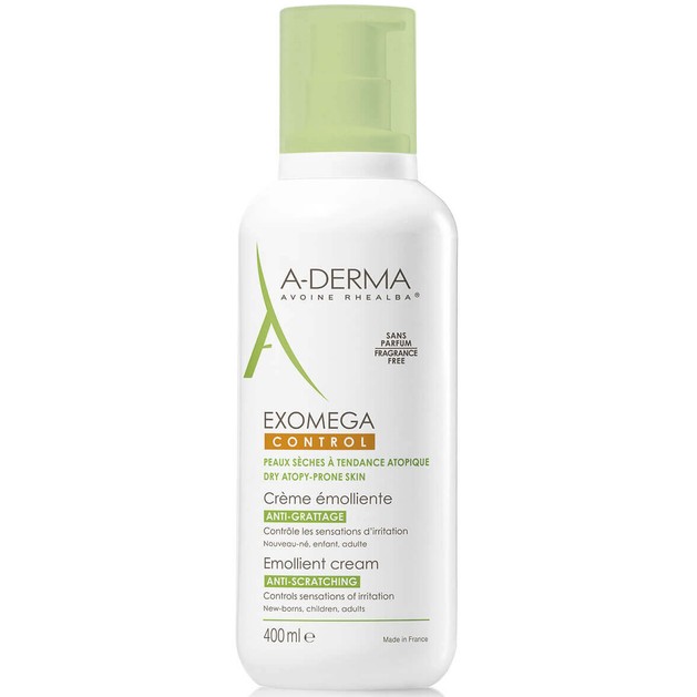A-Derma Exomega Control Emollient Cream 400ml Promo -15% A-Derma Exomega Control Emollient Cream 400ml Promo -15%