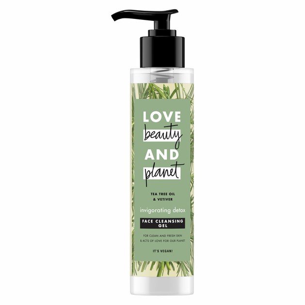 Love Beauty & Planet Face Cleansing Vetiver Gel 125ml Love Beauty & Planet Face Cleansing Vetiver Gel 125ml