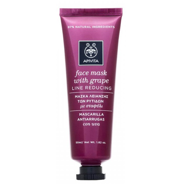 Apivita Face Mask With Grape 50ml Apivita Face Mask With Grape 50ml