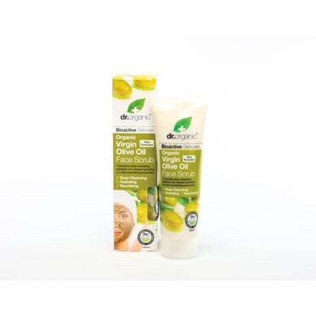 Dr.Organic Organic Virgin Olive Oil Face Scrub 125ml Dr.Organic Organic Virgin Olive Oil Face Scrub 125ml