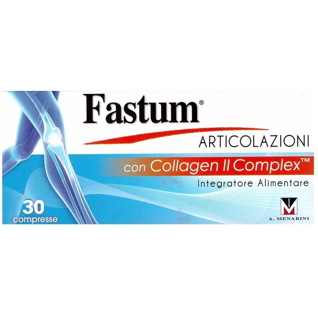 Menarini Fastum Articolazioni Συμπλήρωμα Διατροφής για τις Αρθρώσεις με Κολλαγόνο Τύπου ΙΙ Complex 30 Δισκία Menarini Fastum Articolazioni Συμπλήρωμα Διατροφής για τις Αρθρώσεις με Κολλαγόνο Τύπου ΙΙ Complex 30 Δισκία