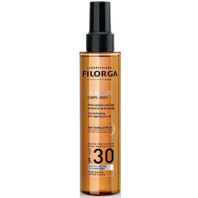 Filorga UV-Bronze Tan Activating Anti Ageing Sun Oil Spf30 για Ενισχυμένη Προστασία και Ομοιόμορφο Μαύρισμα 150ml Filorga UV-Bronze Tan Activating Anti Ageing Sun Oil Spf30 για Ενισχυμένη Προστασία και Ομοιόμορφο Μαύρισμα 150ml