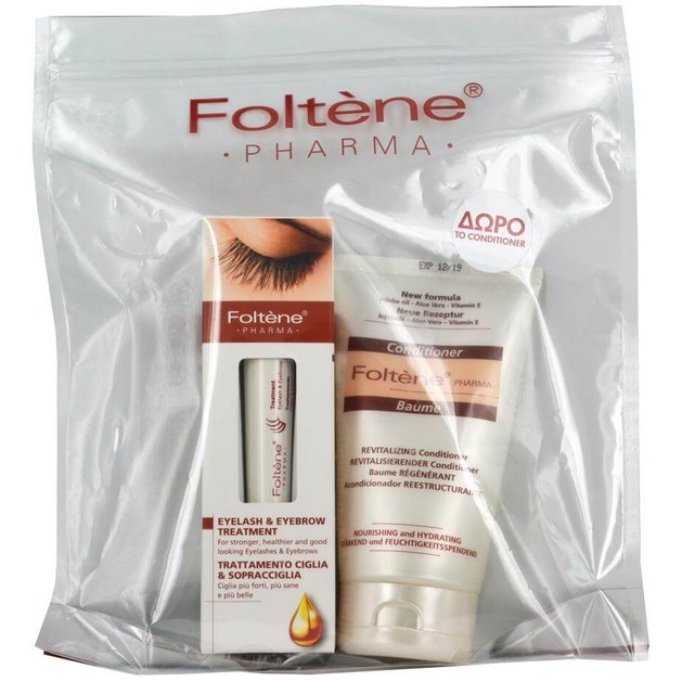 Foltene Pharma Πακέτο Προσφοράς Eyelash & Eyebrow Treatment Για Βλεφαρίδες & Φρύδια 10ml &Δώρο Conditioner Αναζωογόνησης 150ml Foltene Pharma Πακέτο Προσφοράς Eyelash & Eyebrow Treatment Για Βλεφαρίδες & Φρύδια 10ml &Δώρο Conditioner Αναζωογόνησης 150ml