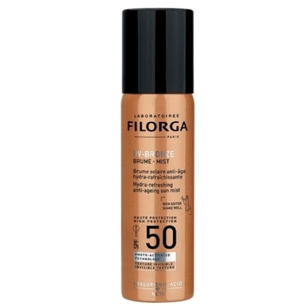 Filorga Uv-Bronze Mist Spf50 Αντηλιακό Mist Προσώπου 60ml Filorga Uv-Bronze Mist Spf50 Αντηλιακό Mist Προσώπου 60ml