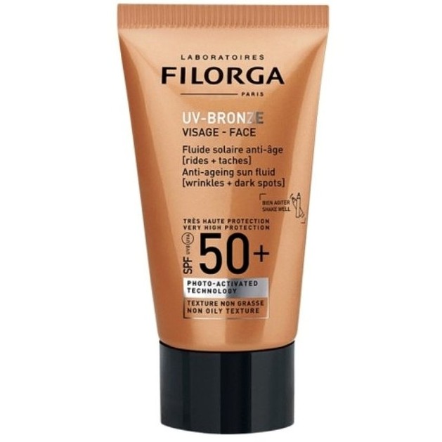 Filorga UV-Bronze Visage Spf50+ Αντιηλιακή Φροντίδα Προσώπου 40ml Filorga UV-Bronze Visage Spf50+ Αντιηλιακή Φροντίδα Προσώπου 40ml
