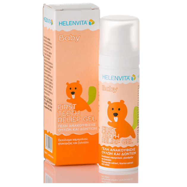 Helenvita Baby First Teeth Relief Gel Ανακουφιστική Γέλη Των Δοντιών Και Των Ούλων 30ml Helenvita Baby First Teeth Relief Gel Ανακουφιστική Γέλη Των Δοντιών Και Των Ούλων 30ml