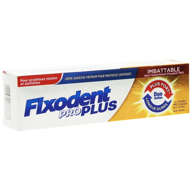 Fixodent Pro Plus Dual Power Premium Στερεωτική Κρέμα για Ολικές & Μερικές Οδοντοστοιχίες 40gr Fixodent Pro Plus Dual Power Premium Στερεωτική Κρέμα για Ολικές & Μερικές Οδοντοστοιχίες 40gr