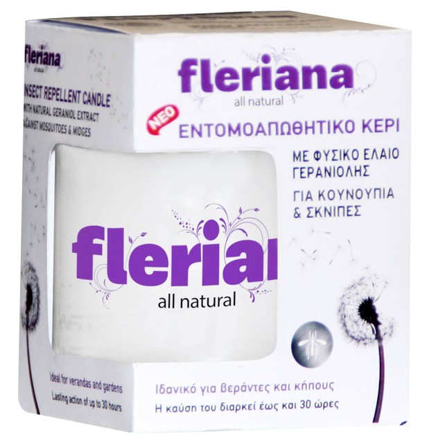 Power Health Fleriana Mosquito Repellent Candle 130gr Power Health Fleriana Mosquito Repellent Candle 130gr