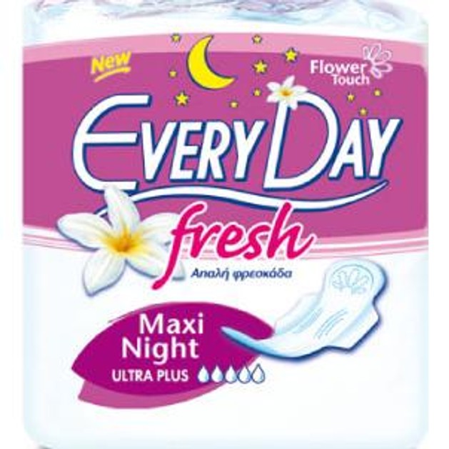EveryDay Fresh Ultra Plus Maxi Night 10τεμ EveryDay Fresh Ultra Plus Maxi Night 10τεμ