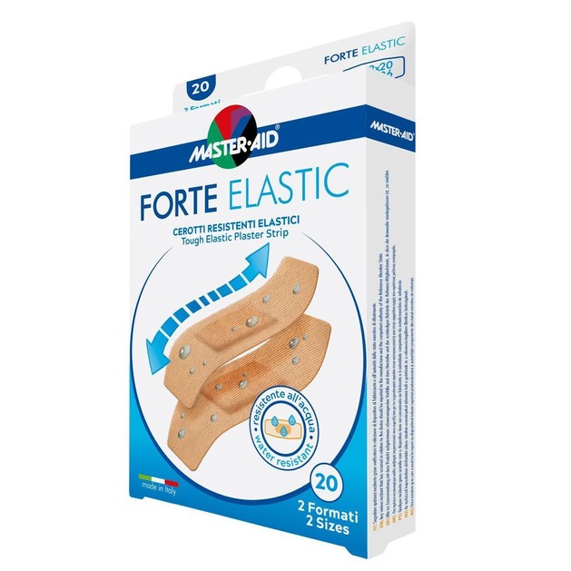 Master Aid Forte Elastic Super Ελαστικά Επιθέματα Τραύματος σε Δύο Μεγέθη 78Χ20mm & 78X26mm 20 Τεμάχια Master Aid Forte Elastic Super Ελαστικά Επιθέματα Τραύματος σε Δύο Μεγέθη 78Χ20mm & 78X26mm 20 Τεμάχια