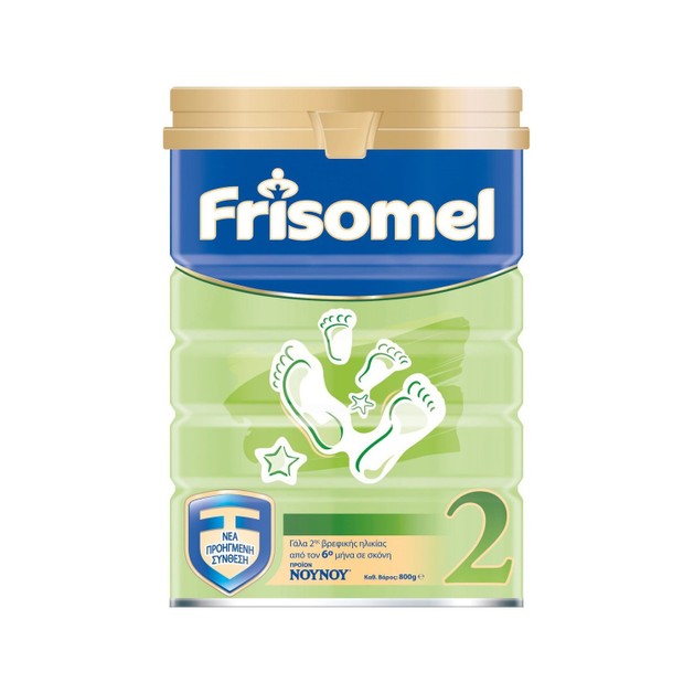 Nounou Frisomel Γάλα Από Τον 6ο Μήνα 800γρ Nounou Frisomel Γάλα Από Τον 6ο Μήνα 800γρ