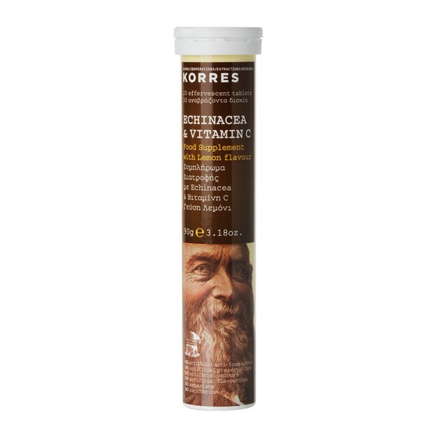 Korres Echinacea & Vitamin C Βοηθάει στην Αποτελεσματική Λειτουργία του Ανοσοποιητικού 18eff.tabs Korres Echinacea & Vitamin C Βοηθάει στην Αποτελεσματική Λειτουργία του Ανοσοποιητικού 18eff.tabs