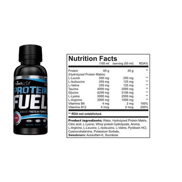 Biotech Usa Protein Fuel Πρωτεΐνη Ορού Γάλακτος 50ml Biotech Usa Protein Fuel Πρωτεΐνη Ορού Γάλακτος 50ml