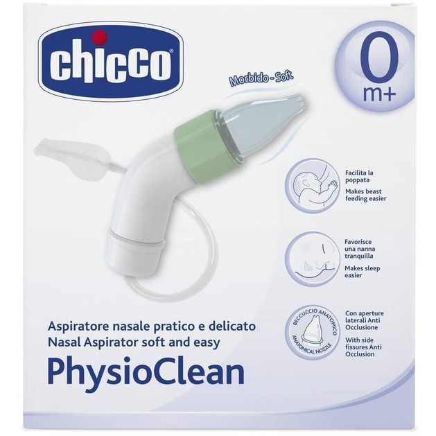 Chicco PhysioClean 0m+ Αναρροφητήρας Μύτης Chicco PhysioClean 0m+ Αναρροφητήρας Μύτης