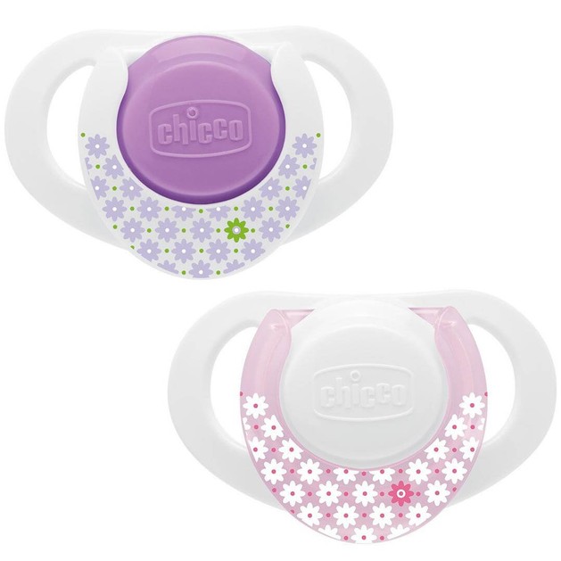 Chicco Πιπίλα Καουτσούκ με Κρίκο Physio Compact Ροζ 6-12m 2 Τεμάχια Chicco Πιπίλα Καουτσούκ με Κρίκο Physio Compact Ροζ 6-12m 2 Τεμάχια