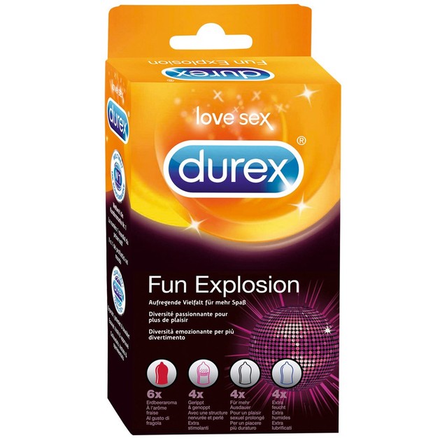 Durex Fun Explosion 18 Τεμάχια Durex Fun Explosion 18 Τεμάχια