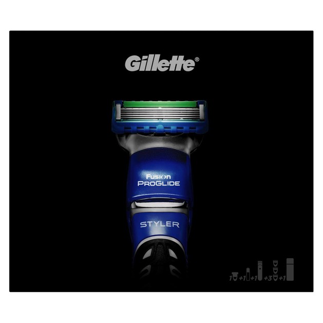 Gillette Πακέτο Προσφοράς Fusion Proglide Styler Ξυριστικό Σύστημα (Μηχανή + 1 Gel Ξυρίσματος) Gillette Πακέτο Προσφοράς Fusion Proglide Styler Ξυριστικό Σύστημα (Μηχανή + 1 Gel Ξυρίσματος)