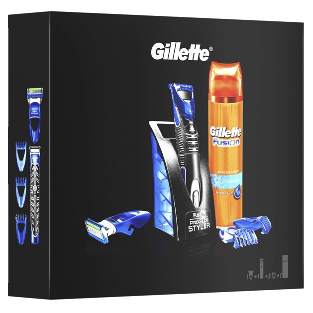 Gillette Πακέτο Προσφοράς Ηλεκτρική Μηχανή & 3 Χτενάκια & Δώρο Gillette Fusion Gel Ενυδατικό Ξυρίσματος 200ml Gillette Πακέτο Προσφοράς Ηλεκτρική Μηχανή & 3 Χτενάκια & Δώρο Gillette Fusion Gel Ενυδατικό Ξυρίσματος 200ml
