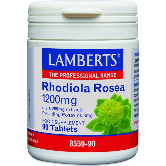 Lamberts Rhodiola Rosea 1200mg 90 tabs Lamberts Rhodiola Rosea 1200mg 90 tabs
