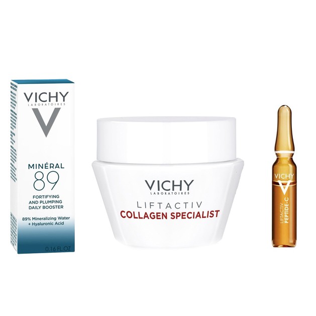 Δώρο Vichy Mineral 89 Booster 4ml & Liftactiv Specialist Peptide-C Anti-Ageing 1,8ml & Liftactiv Specialist Collagen 15ml Δώρο Vichy Mineral 89 Booster 4ml & Liftactiv Specialist Peptide-C Anti-Ageing 1,8ml & Liftactiv Specialist Collagen 15ml