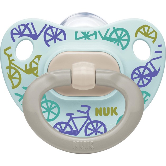 Nuk Classic Happy Days Πιπίλα Σιλικόνης με Κρίκο Μεγέθους 3 (18-36 Μηνών) 1τμχ Nuk Classic Happy Days Πιπίλα Σιλικόνης με Κρίκο Μεγέθους 3 (18-36 Μηνών) 1τμχ