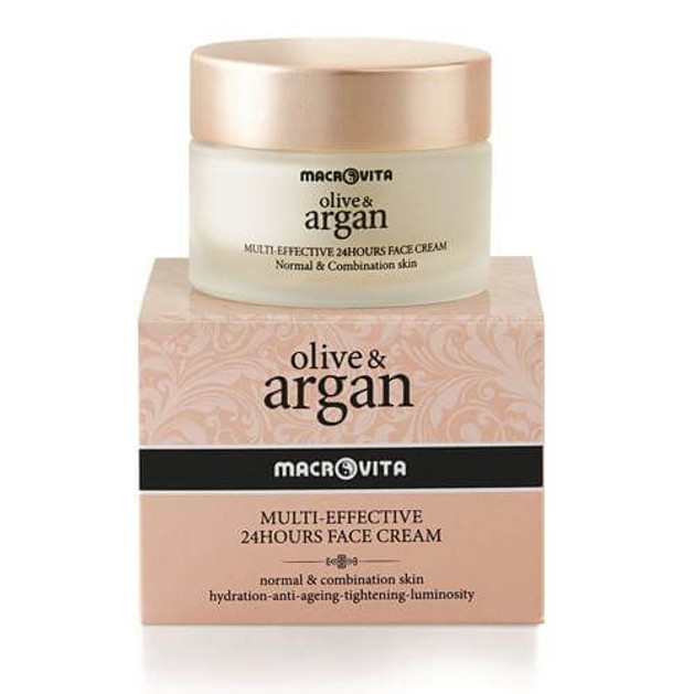 Macrovita Multi Effective Olive & Argan Κρέμα Προσώπου 24ώρου 50ml Macrovita Multi Effective Olive & Argan Κρέμα Προσώπου 24ώρου 50ml