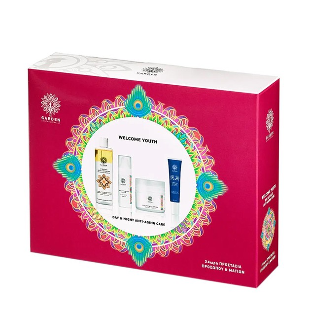 Garden Promo Welcome Youth Micellar Water 150ml & Face and Eye Serum 30ml & Face and Eye Cream 50ml & Lifting Eye Cream 30ml Garden Promo Welcome Youth Micellar Water 150ml & Face and Eye Serum 30ml & Face and Eye Cream 50ml & Lifting Eye Cream 30ml