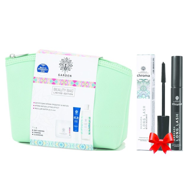 Garden of Panthenols Πακέτο Προσφοράς Beauty Bag Set No1 Anti-Ageing, Firming, Cleansing & Δώρο Long Lash Mascara 9ml Garden of Panthenols Πακέτο Προσφοράς Beauty Bag Set No1 Anti-Ageing, Firming, Cleansing & Δώρο Long Lash Mascara 9ml