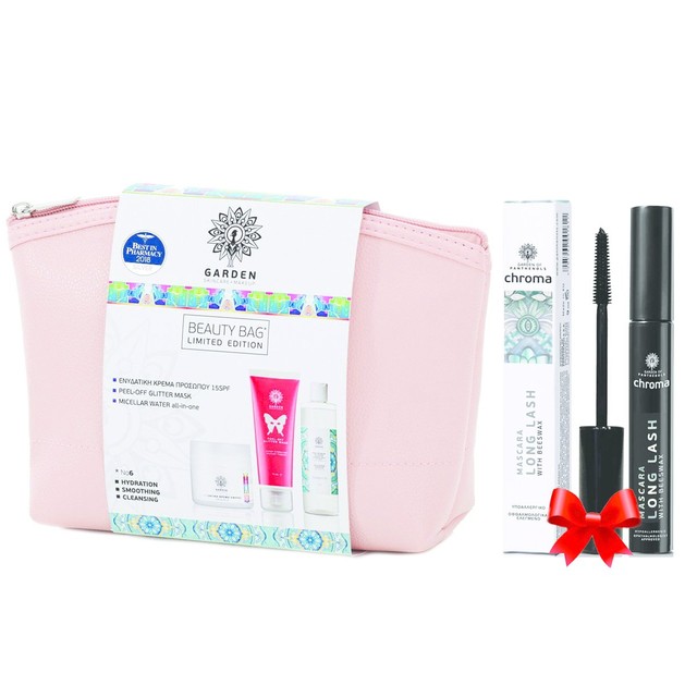 Garden of Panthenols Πακέτο Προσφοράς Beauty Bag Set No6 Hydration, Smoothing, Cleansing & Δώρο Long Lash Mascara 9ml Garden of Panthenols Πακέτο Προσφοράς Beauty Bag Set No6 Hydration, Smoothing, Cleansing & Δώρο Long Lash Mascara 9ml