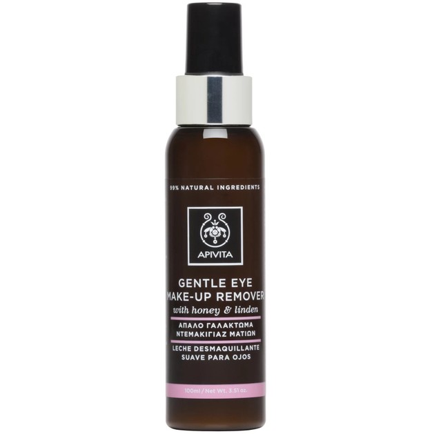 Apivita Gentle Eye Make-Up Remover With Honey & Linden 100ml Apivita Gentle Eye Make-Up Remover With Honey & Linden 100ml