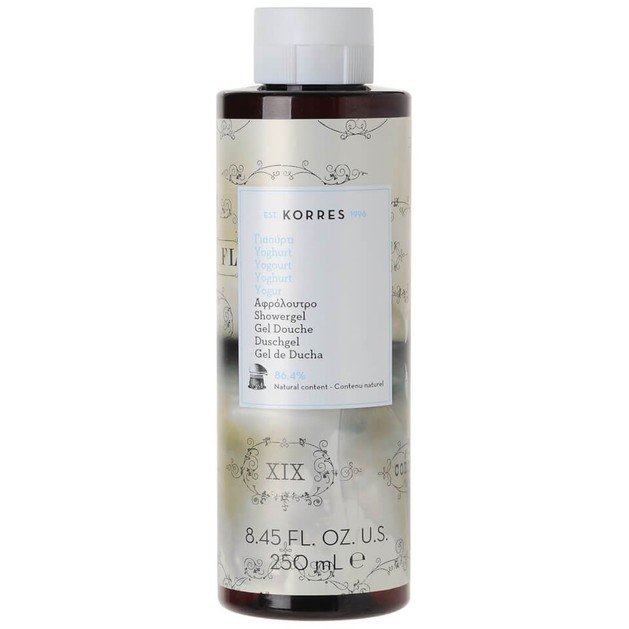Korres Showergel Yoghurt 250ml Korres Showergel Yoghurt 250ml
