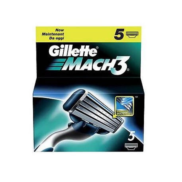 Gillette Ανταλλακτικά Gillette Mach 3 5 τεμ. Gillette Ανταλλακτικά Gillette Mach 3 5 τεμ.