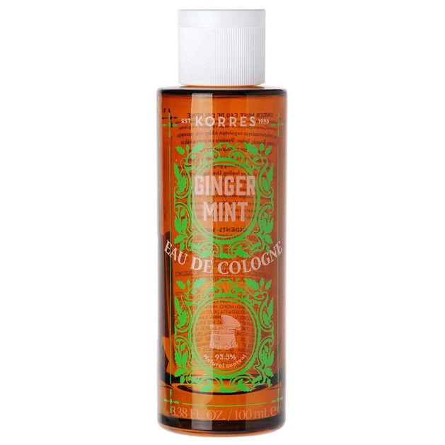 Korres Ginger Mint Eau De Cologne 100ml Korres Ginger Mint Eau De Cologne 100ml