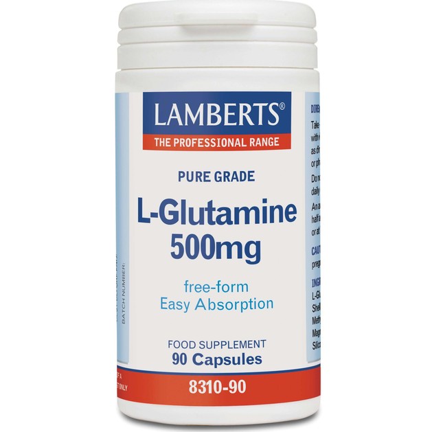 Lamberts L-Glutamine 500mg 90 caps Lamberts L-Glutamine 500mg 90 caps