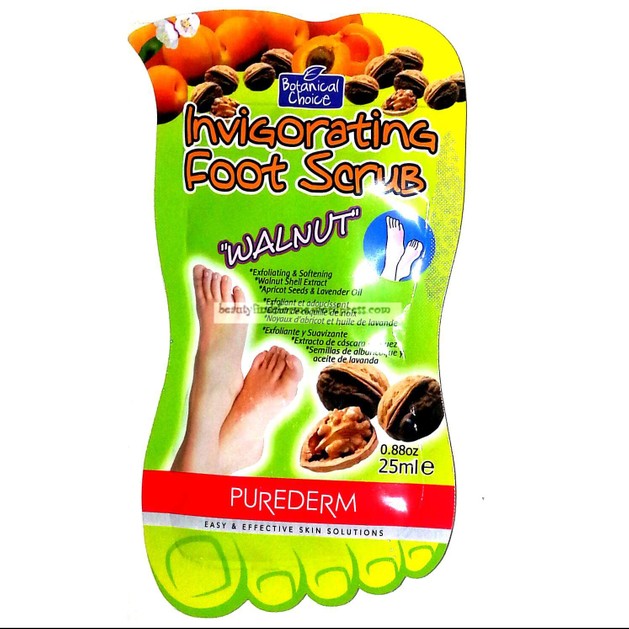 Vican Purederm Invigorating Foot Scrub Walnut 25ml Vican Purederm Invigorating Foot Scrub Walnut 25ml