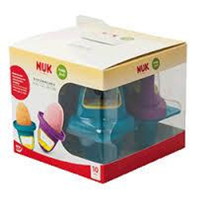 Nuk Fresh Foods Φορμάκια Παγωτού & Γρανίτας 6m+ 4τμχ Nuk Fresh Foods Φορμάκια Παγωτού & Γρανίτας 6m+ 4τμχ