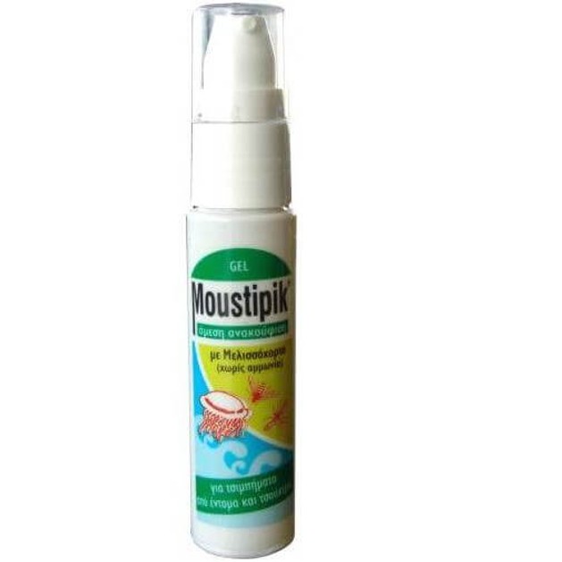 Moustipik Gel Περιέχει Μελισσόχορτο Που Κατευνάζει Το Αίσθημα Του Κνησμού 25ml Moustipik Gel Περιέχει Μελισσόχορτο Που Κατευνάζει Το Αίσθημα Του Κνησμού 25ml