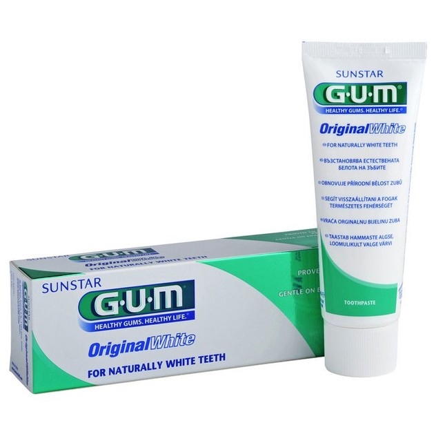 Gum 1745 Original White Toothpaste Οδοντόκρεμα για Φυσικά Λευκά Δόντια 75ml Gum 1745 Original White Toothpaste Οδοντόκρεμα για Φυσικά Λευκά Δόντια 75ml