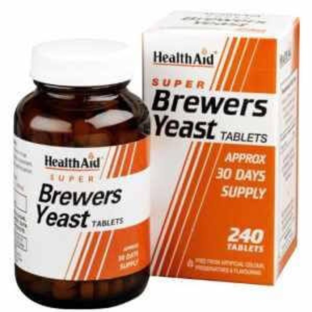 Health Aid Brewers Yeast Μαγιά Μπύρας 300mg, Health Aid Brewers Yeast Μαγιά Μπύρας 300mg,