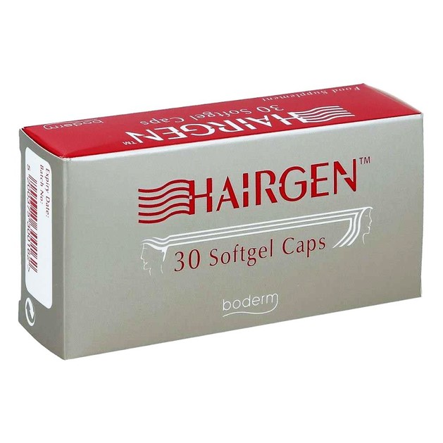 Boderm Hairgen - Ειδική Σειρά για την Άμεση Αντιμετώπιση της Τριχόπτωσης 30 Softgel caps Boderm Hairgen - Ειδική Σειρά για την Άμεση Αντιμετώπιση της Τριχόπτωσης 30 Softgel caps
