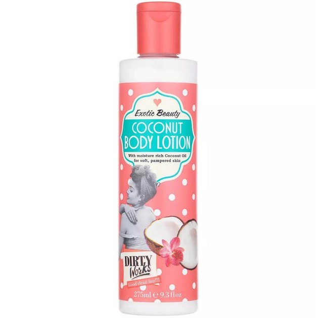 Dirty Works Coconut Body Lotion Ενυδατική Λοσιόν Σώματος με Άρωμα Καρύδας 275ml Dirty Works Coconut Body Lotion Ενυδατική Λοσιόν Σώματος με Άρωμα Καρύδας 275ml