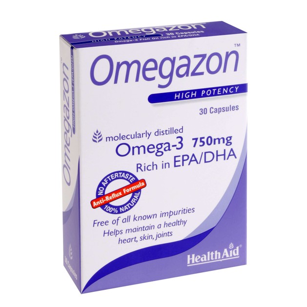 Health Aid Omegazon 750mg 30caps Health Aid Omegazon 750mg 30caps