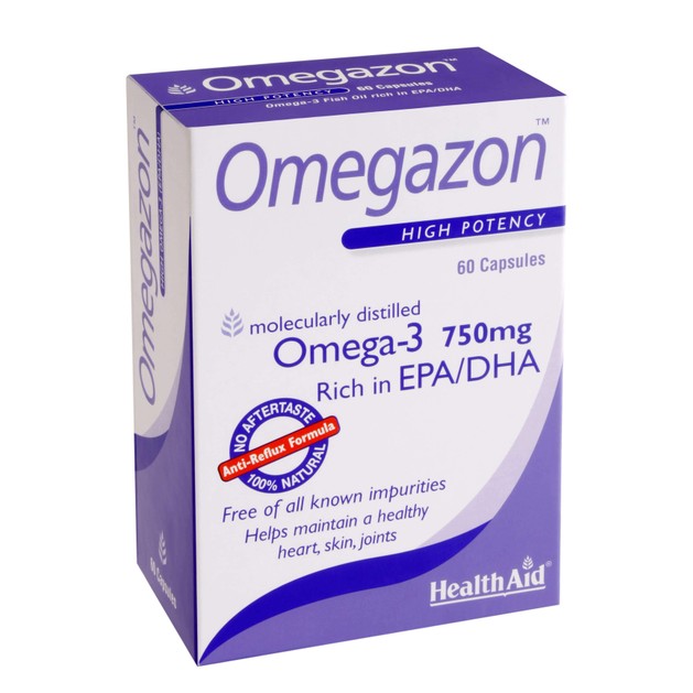 Health Aid Omegazon 750mg 60caps Health Aid Omegazon 750mg 60caps