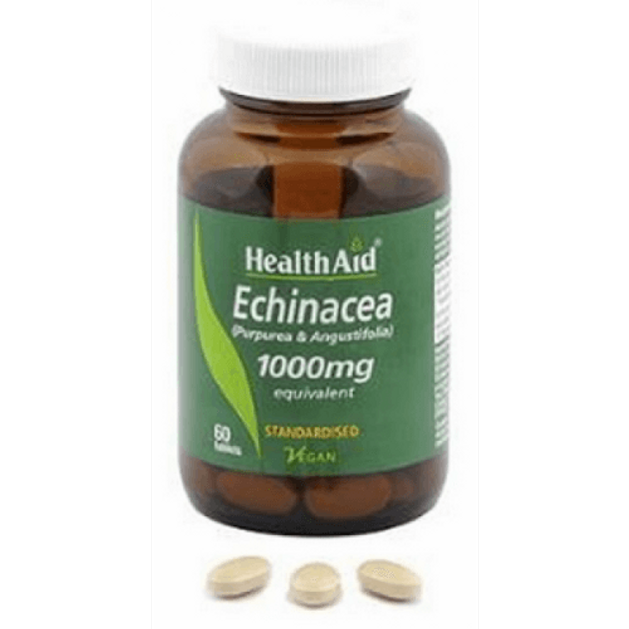 Health Aid Echinacea 1000mg 60tabs Health Aid Echinacea 1000mg 60tabs