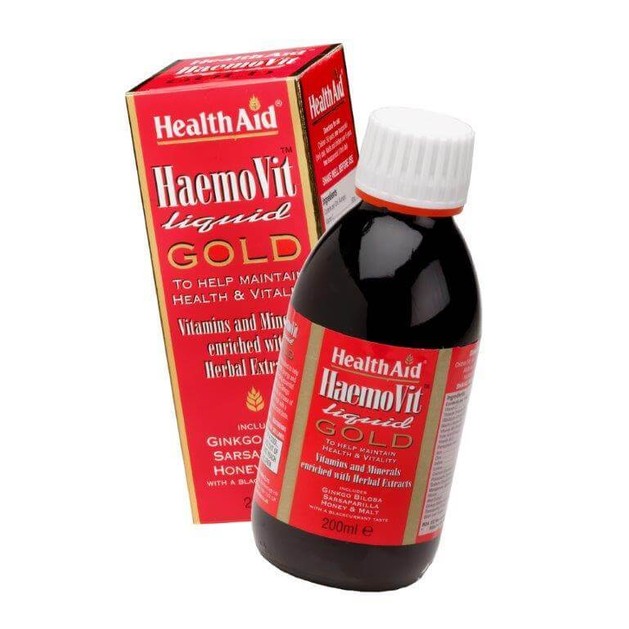 Health Aid Haemovit Liquid Gold 200ml Health Aid Haemovit Liquid Gold 200ml