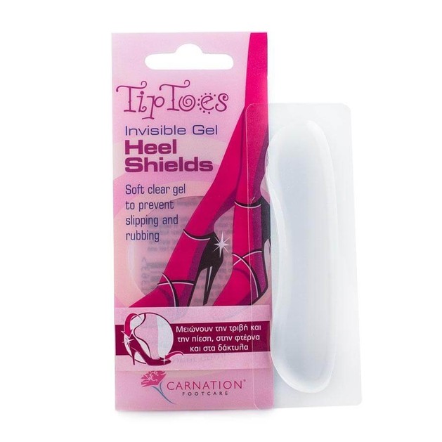 Vican Carnation TipToes Gel Heel Shields 2τμχ Vican Carnation TipToes Gel Heel Shields 2τμχ